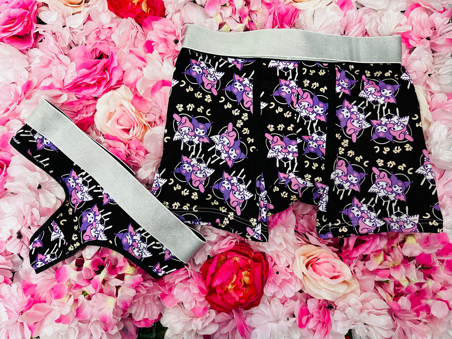 Kuromi My Melody matching couples underwear - Fundies