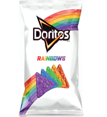 Doritos rainbow  frazada