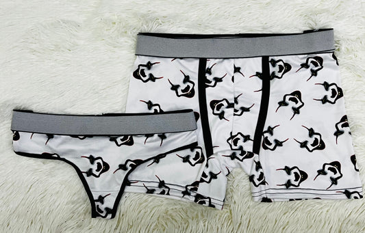 Pennywise Estampa Blanco duo unitalla con tanga