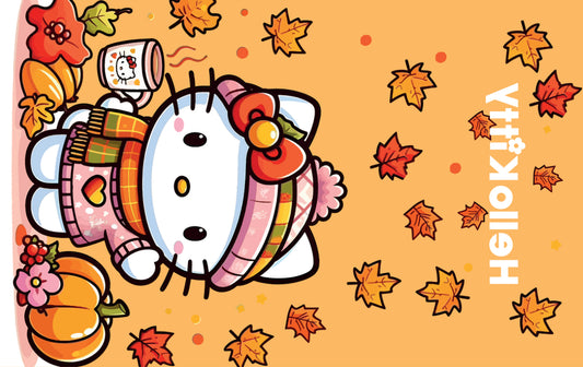 Hello Kitty otoño frazada