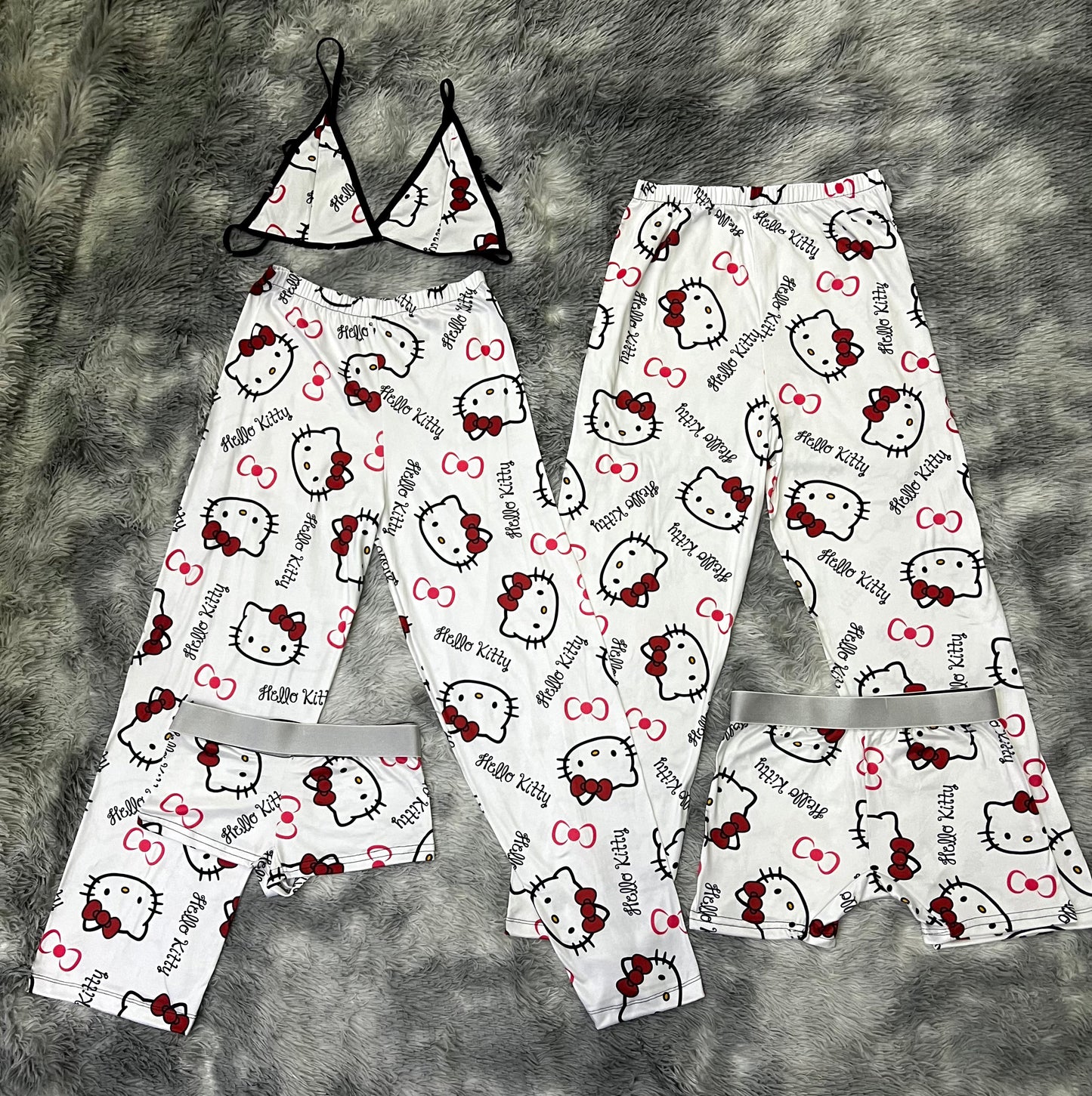 Hello Kitty Rosa Duo Unitalla de 5 piezas