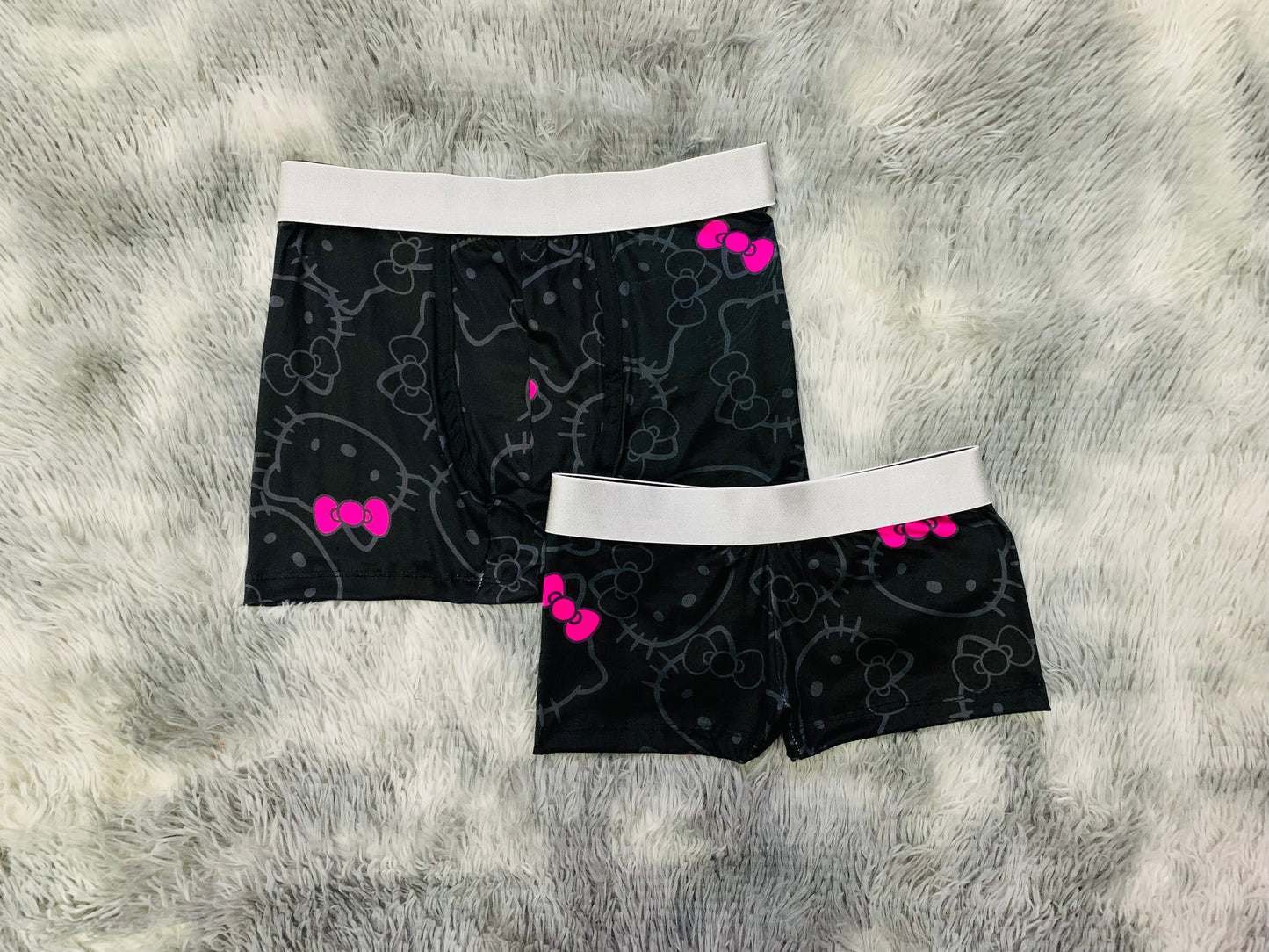 Hello Kitty Lazo Rosa Duo Unitalla Con boxer.