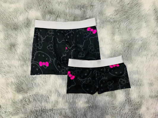 Hello Kitty Lazo Rosa Duo Unitalla Con boxer.