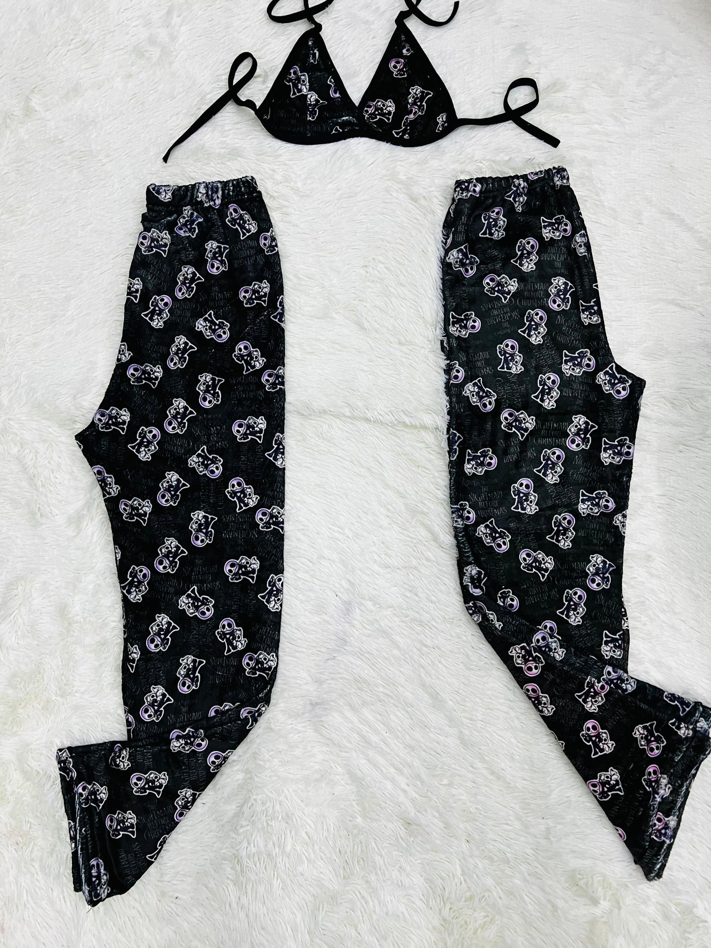 Jack Naranja Duo De Pijama Afelpada.