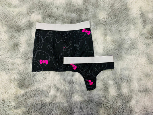 Hello Kitty Lazo Rosa duo unitalla con tanga