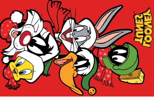 Looney Tunes Navidad frazadad