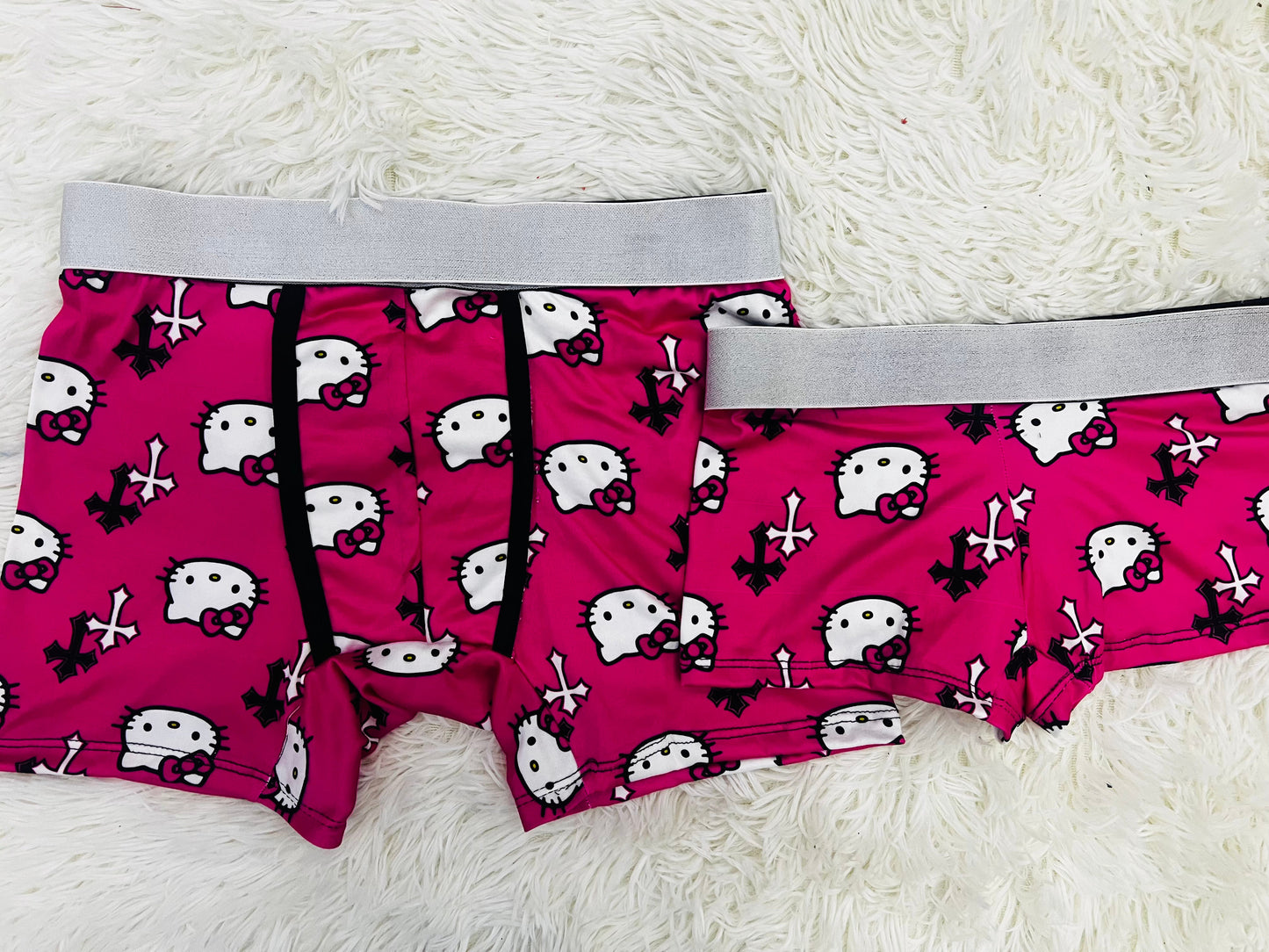 Hello Kitty Boxer Rosa Duo Unitalla Con boxer.