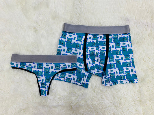 His And Hers Boxer Rosa Duo Unitalla Con boxer