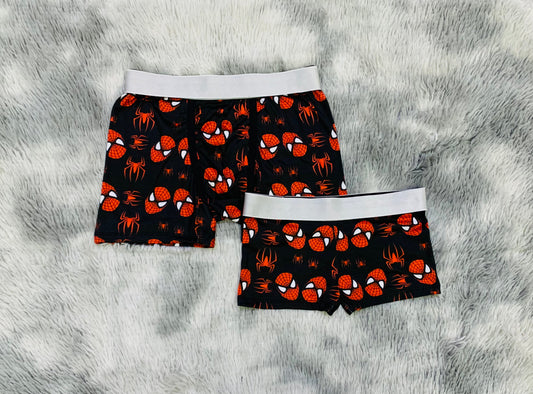 Spiderman Estampado Rojo Duo Unitalla Con boxer