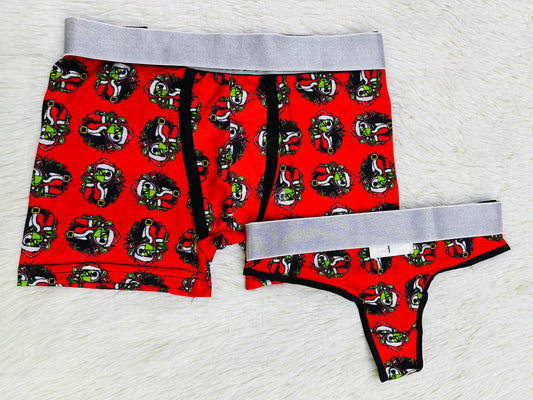 duo tanga navidad Grinch