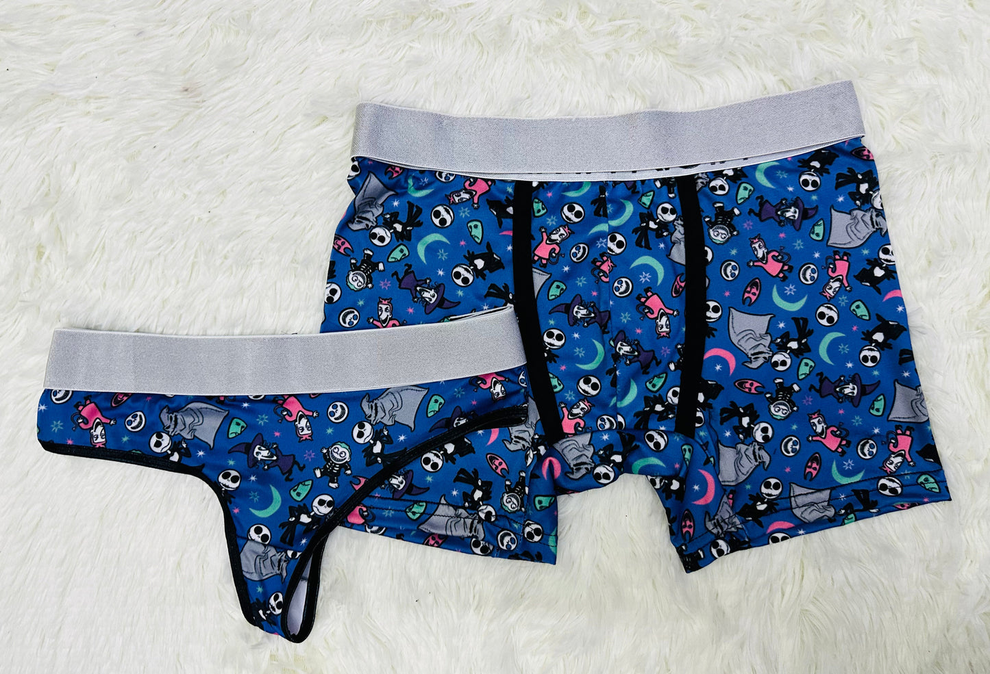 Jack Black Print Negro duo unitalla con tanga
