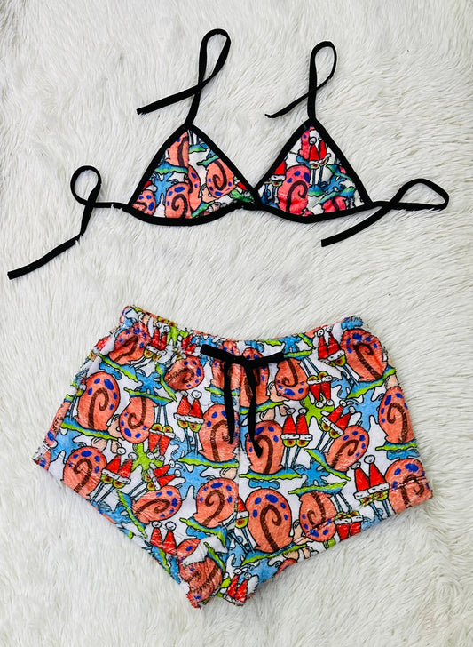 Gary Gris short con top