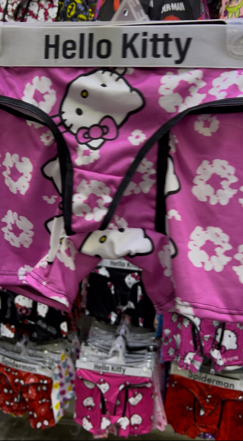 Gatito Flores Multicolor duo unitalla con tanga