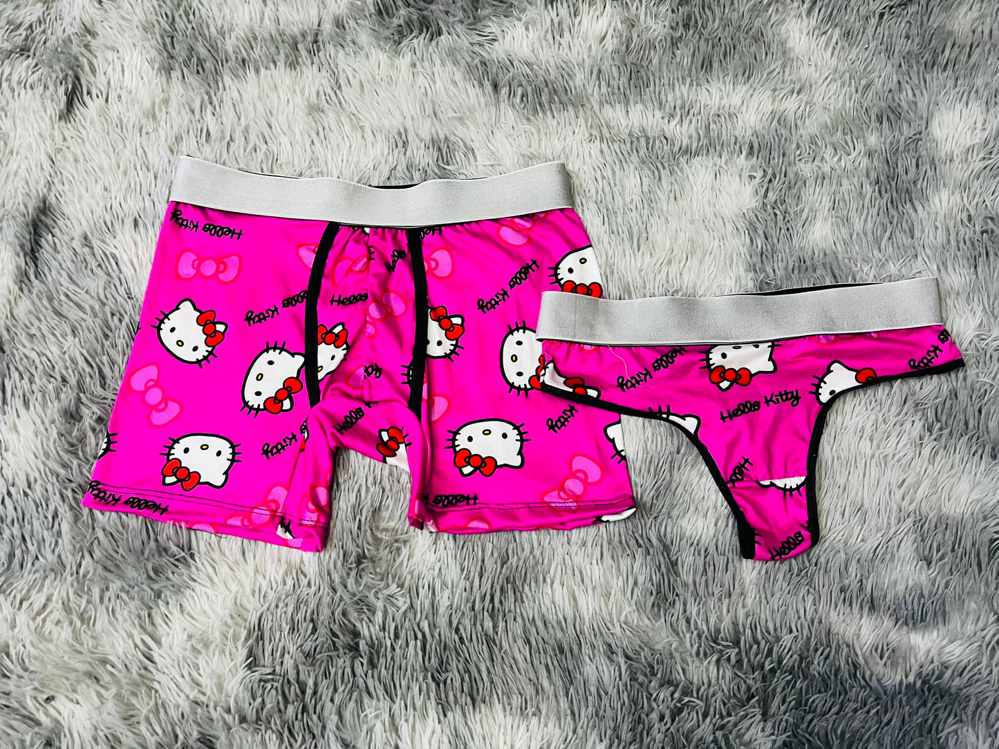 Kitty Silueta Tejido Rosa Duo XL