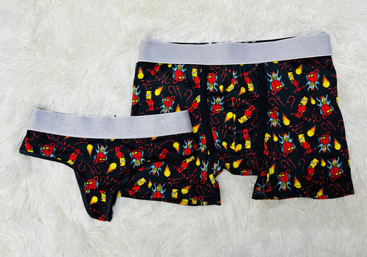 Bart Negro duo unitalla con tanga
