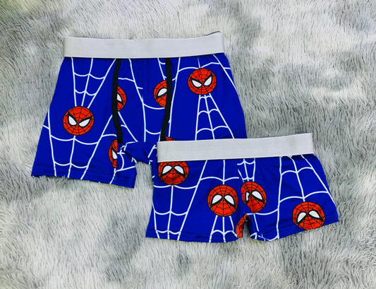 Telarañas Sin Color Duo Unitalla Con boxer.