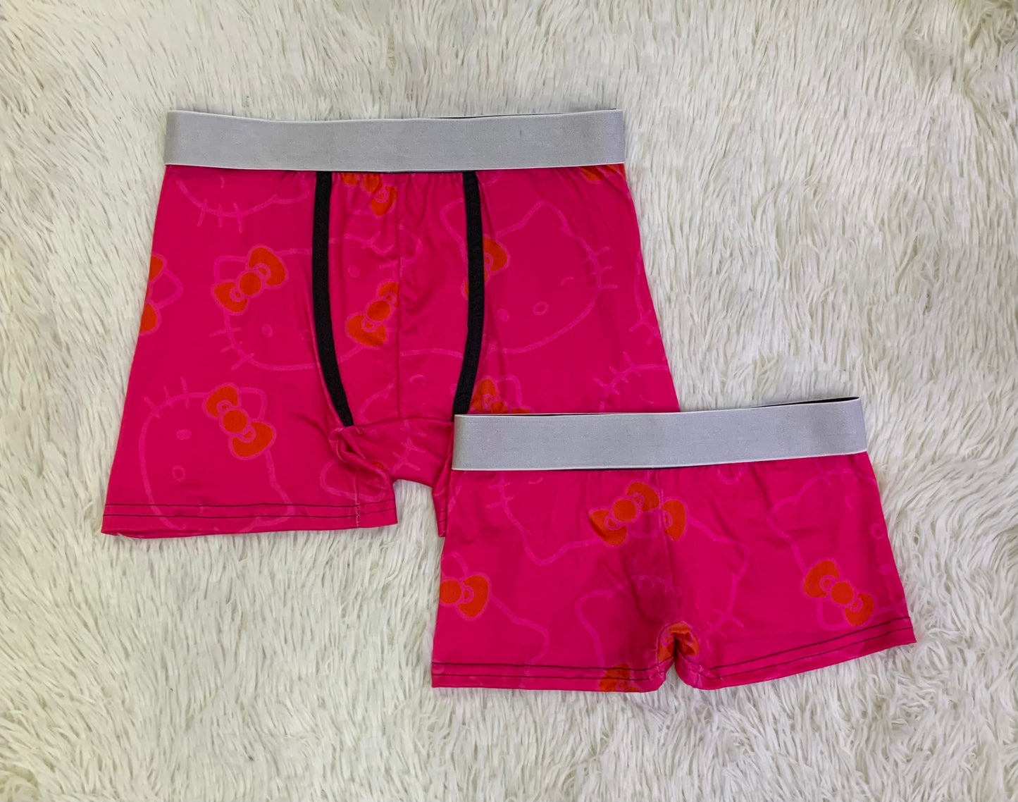 Hello Kitty Rosa Fucsia Duo de pijama de 5 piezas.