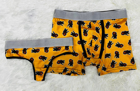 Chucky Multicolor duo unitalla con tanga
