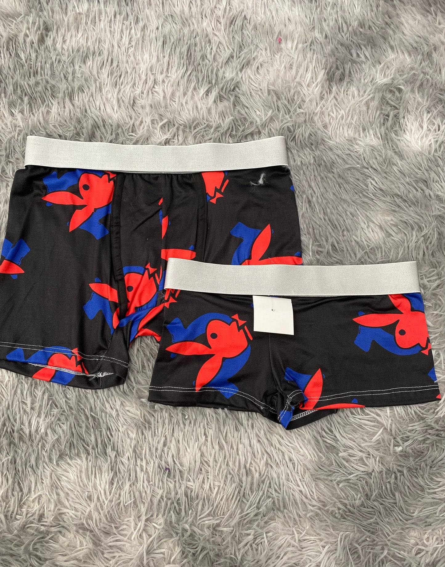 Play boy x True religion rojo y azul Duo Con Boxer