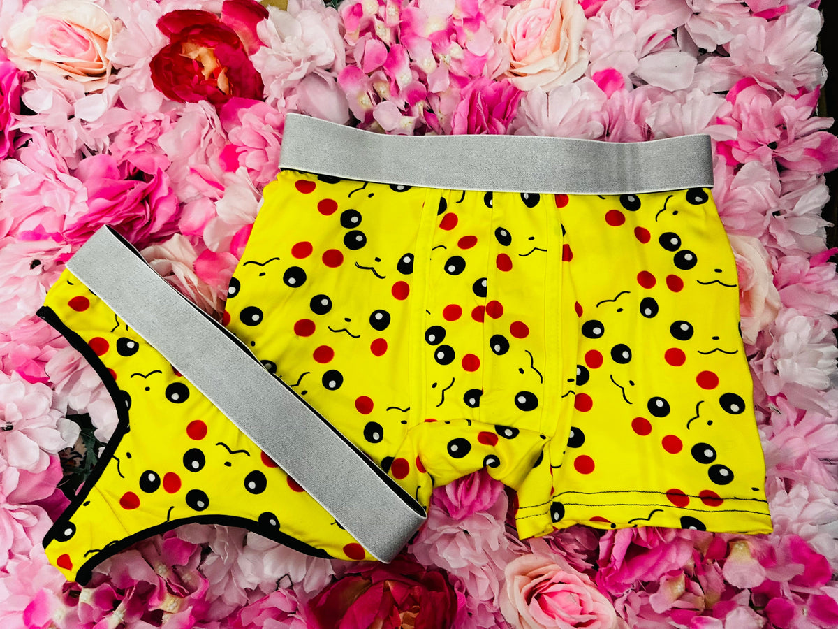 Pikachu Amarillo Duo Unitalla Con Tanga