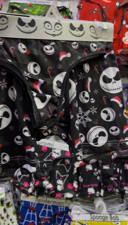 Jack Skellington Negro duo unitalla con tanga