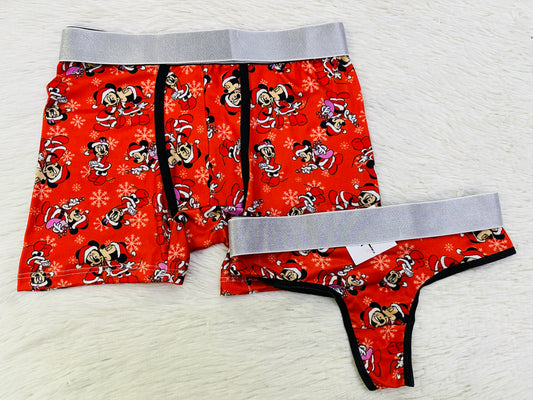 duo tanga navidad Micky Mouse