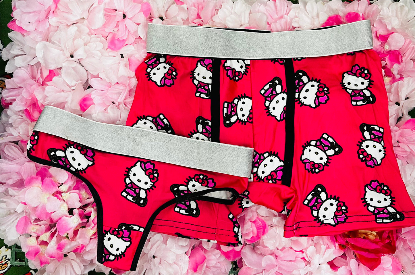 Kitty cowgirl matching couples underwear - Fundies