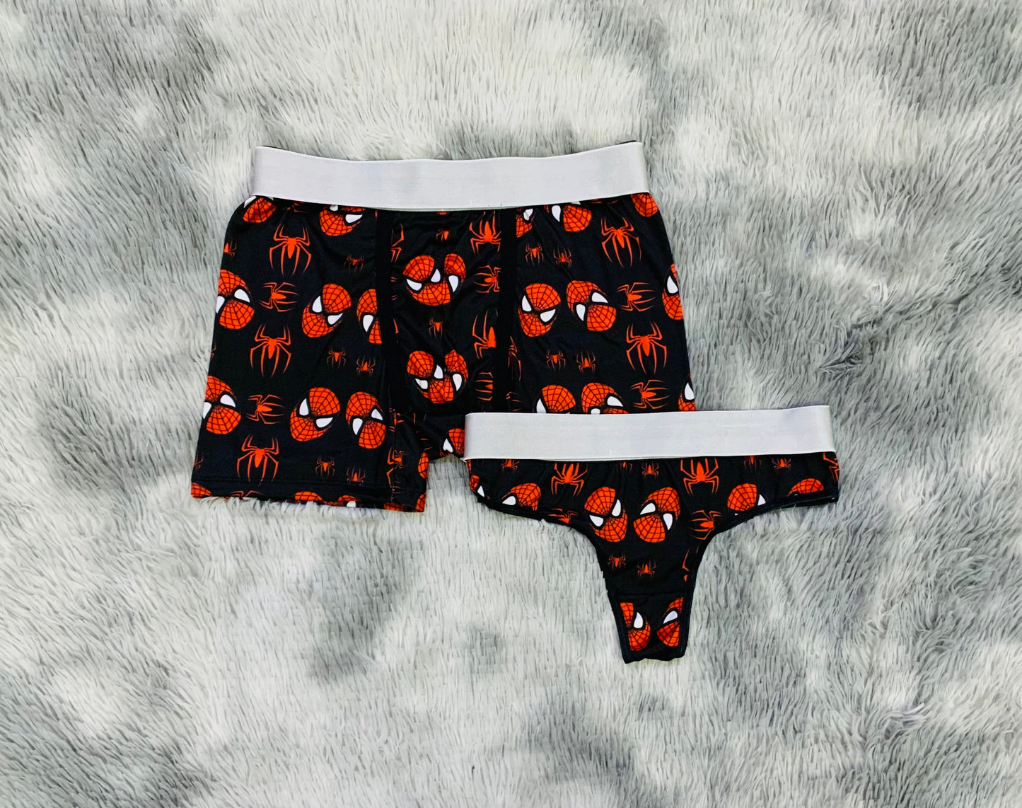 Spider-Man Negro duo unitalla con tanga