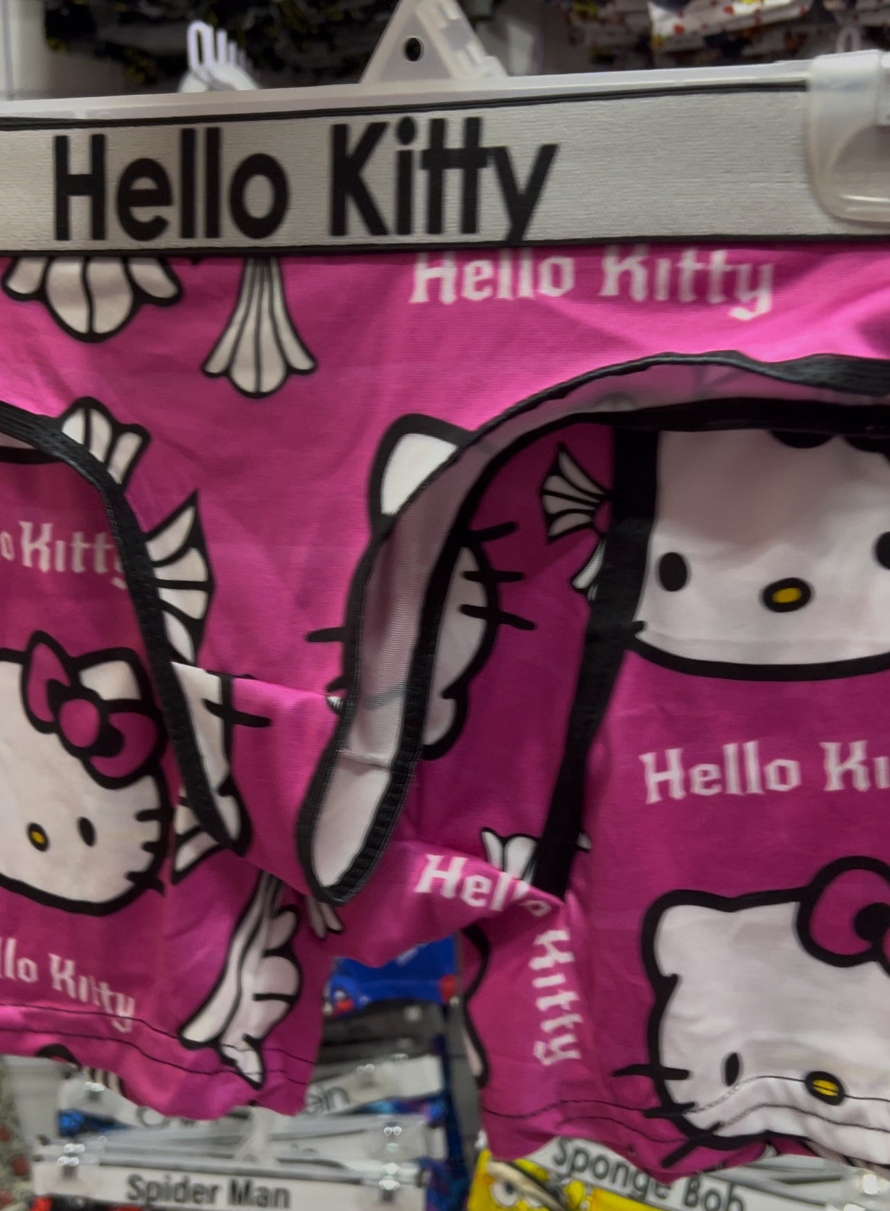 Hello Kitty Cruces Rosa duo unitalla con tanga