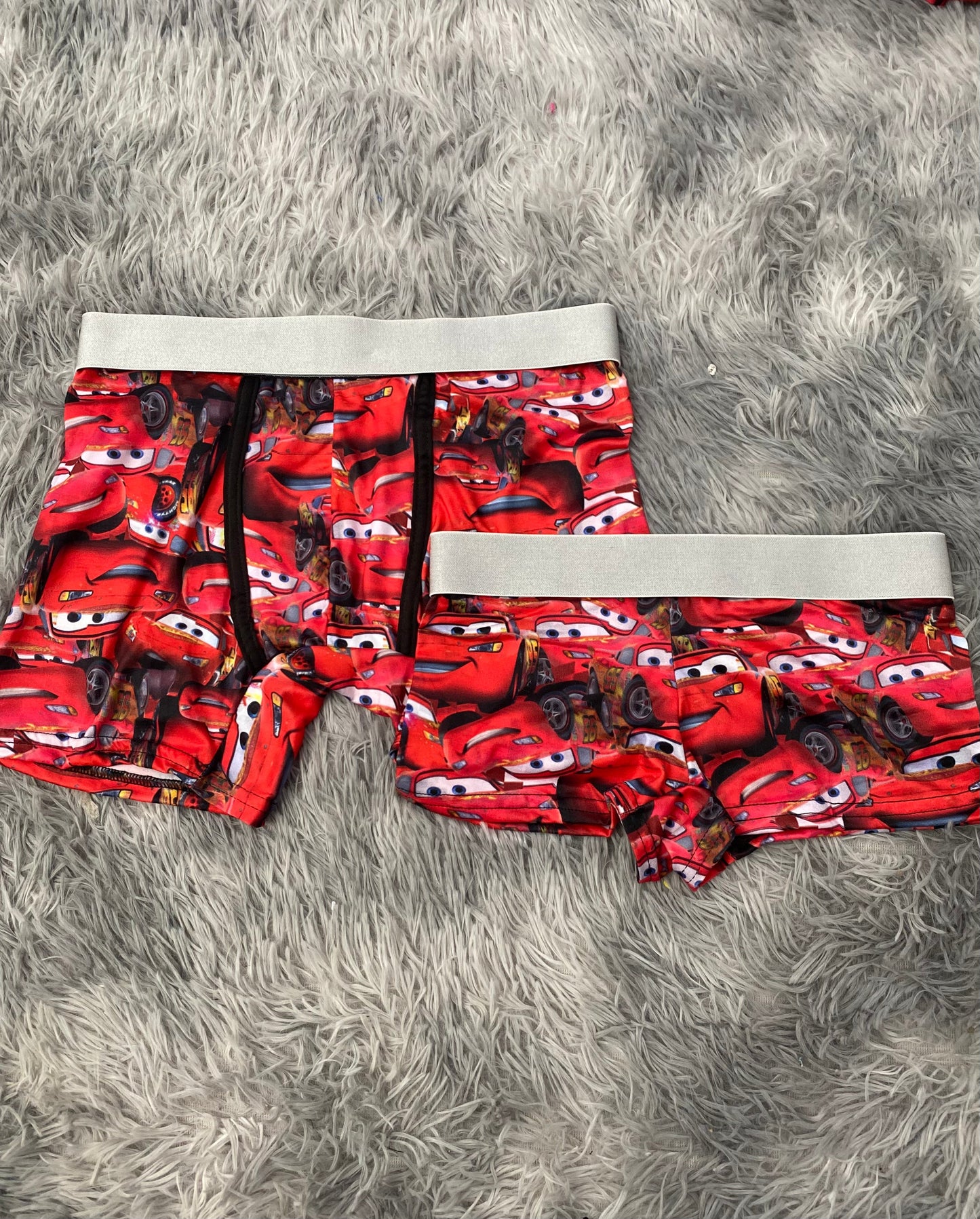 Cars McQueen Caras Duo Con Boxer XL