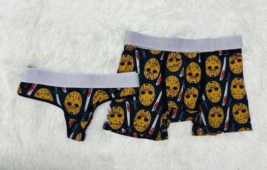Jason boxer con tanga
