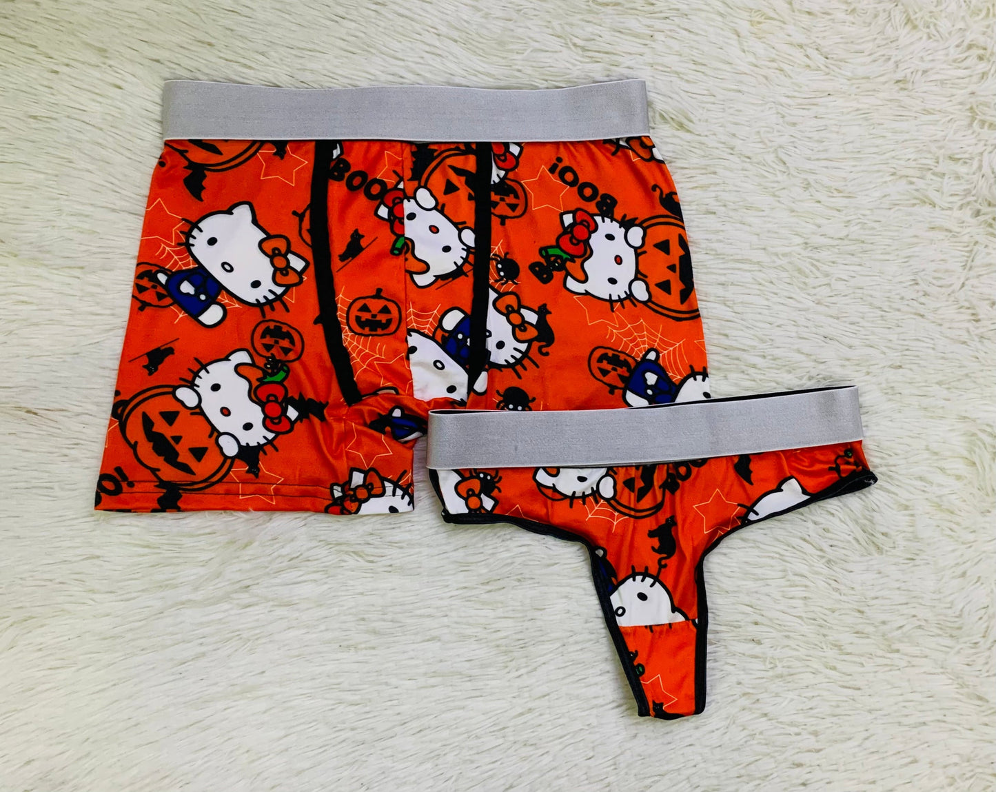 Kitty calabaza boxer con tanga xl