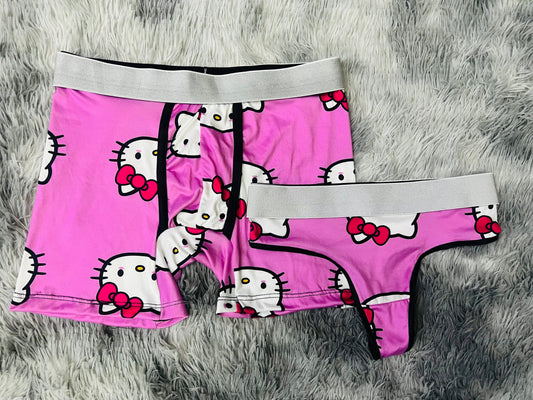 Kitty Rosa duo unitalla con tanga