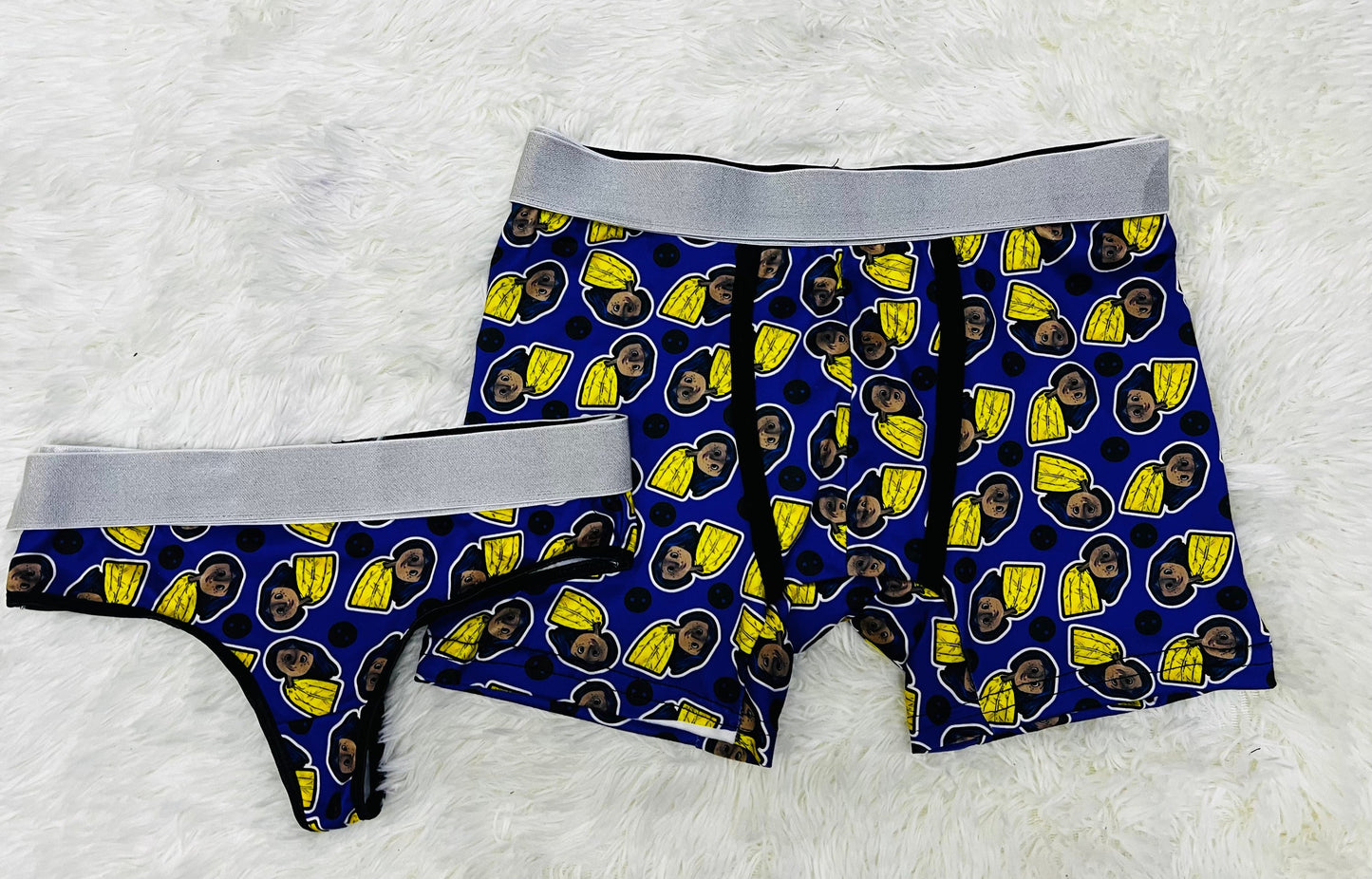 Coraline Print matching underwear Set For Couples 🦇 xl