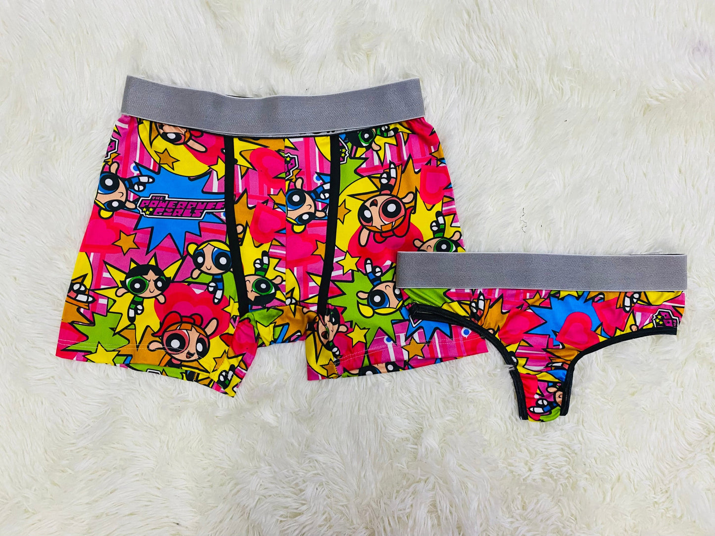 Chicas super poderosas duo unitalla con tanga xl