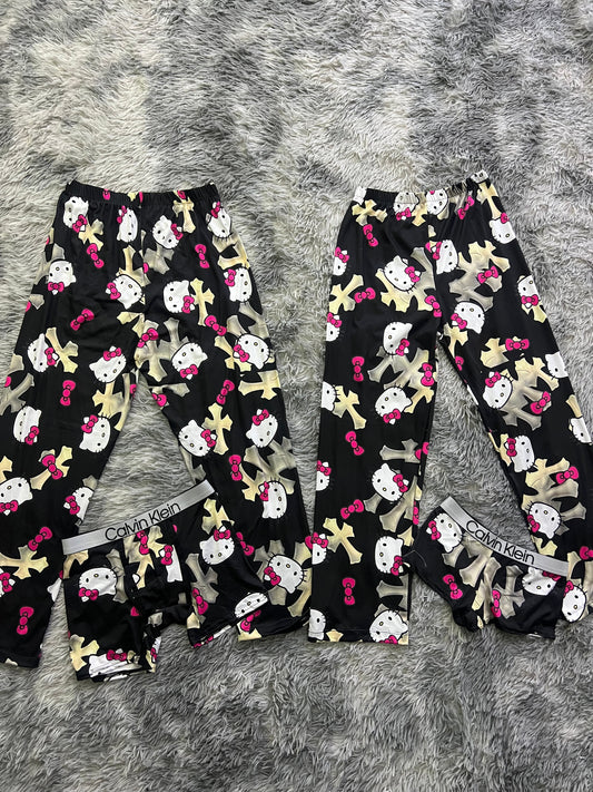 Hello Kitty X Cruz Pijama De 5 Piezas
