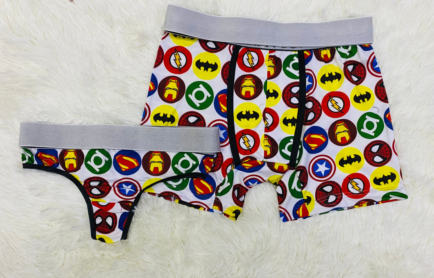 Marvel couples matching underwear - Fundies