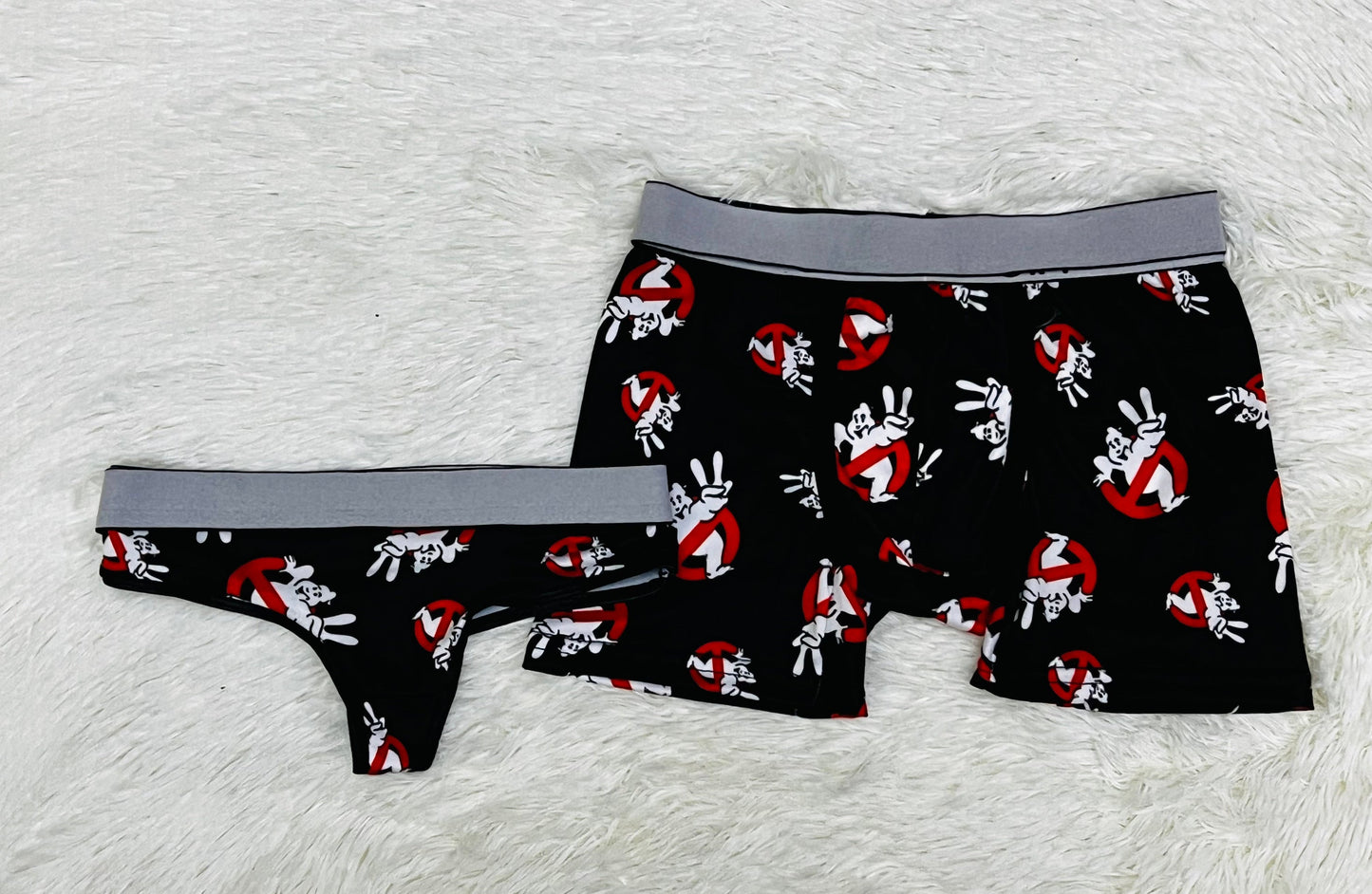 caza fantasmas boxer con tanga