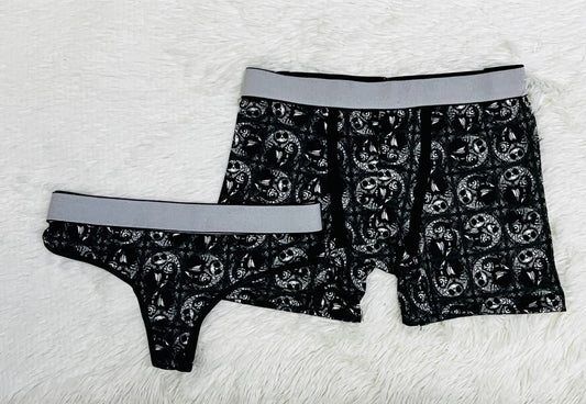 Bruja Luna Negro duo unitalla con tanga
