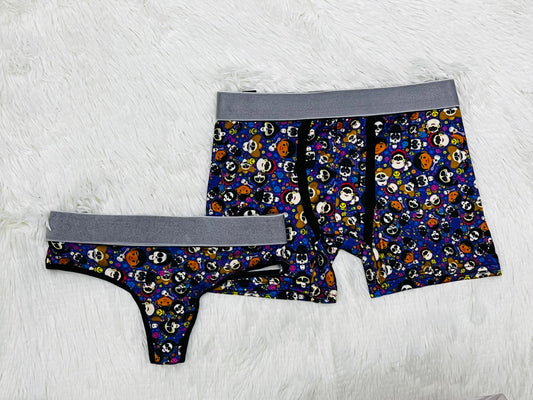 Coco Halloween Negro duo unitalla con tanga