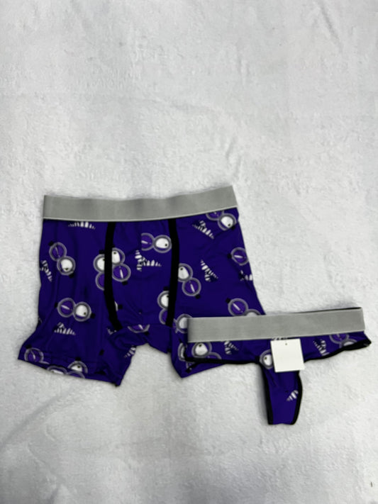 Minion morado duo tanga