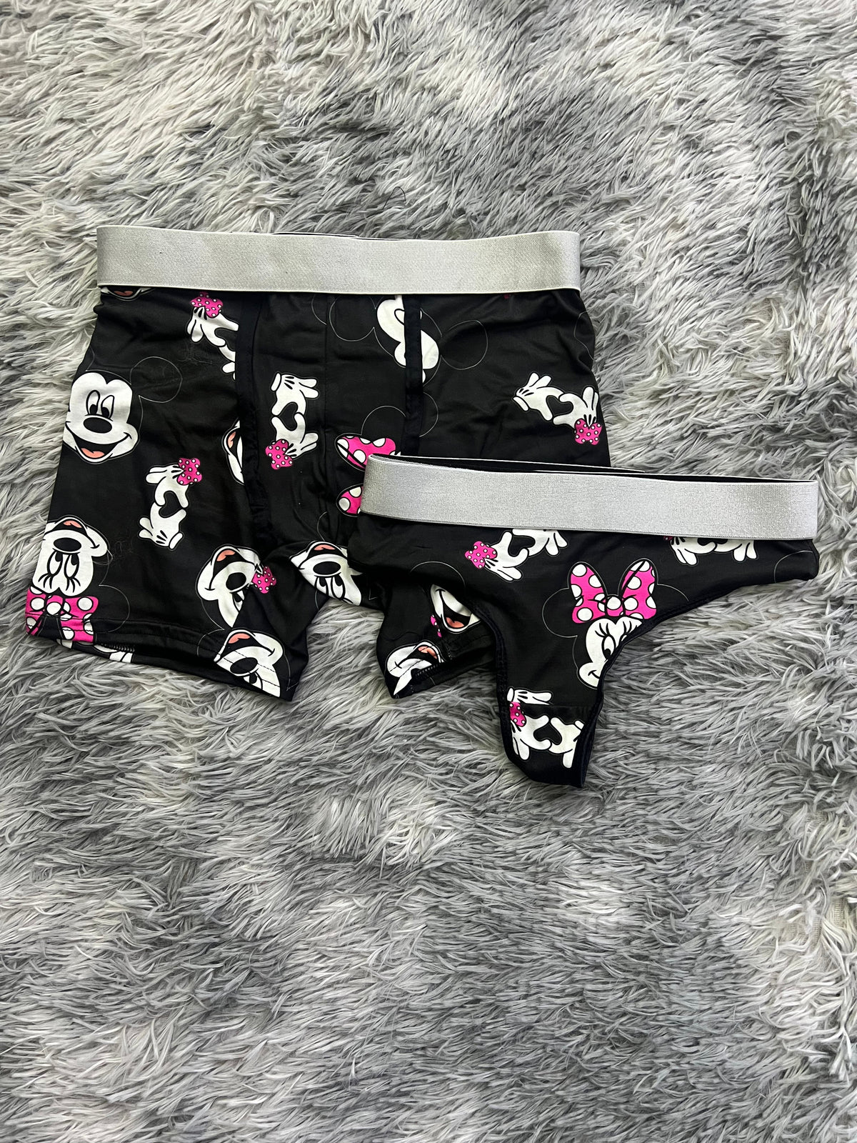 Mickey Print Multicolor Duo Unitalla Con Tanga