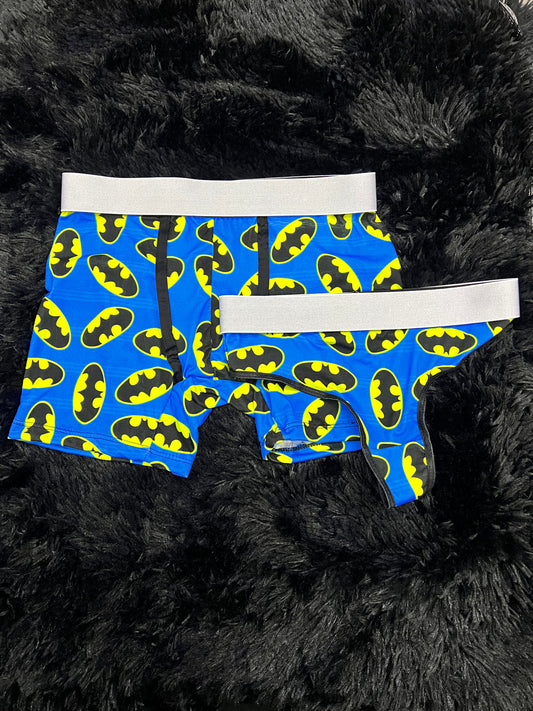 Batman Azul duo unitalla con tanga