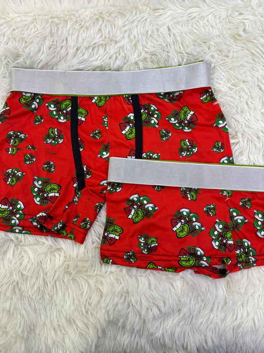 Grinch Verde Duo Unitalla Con boxer