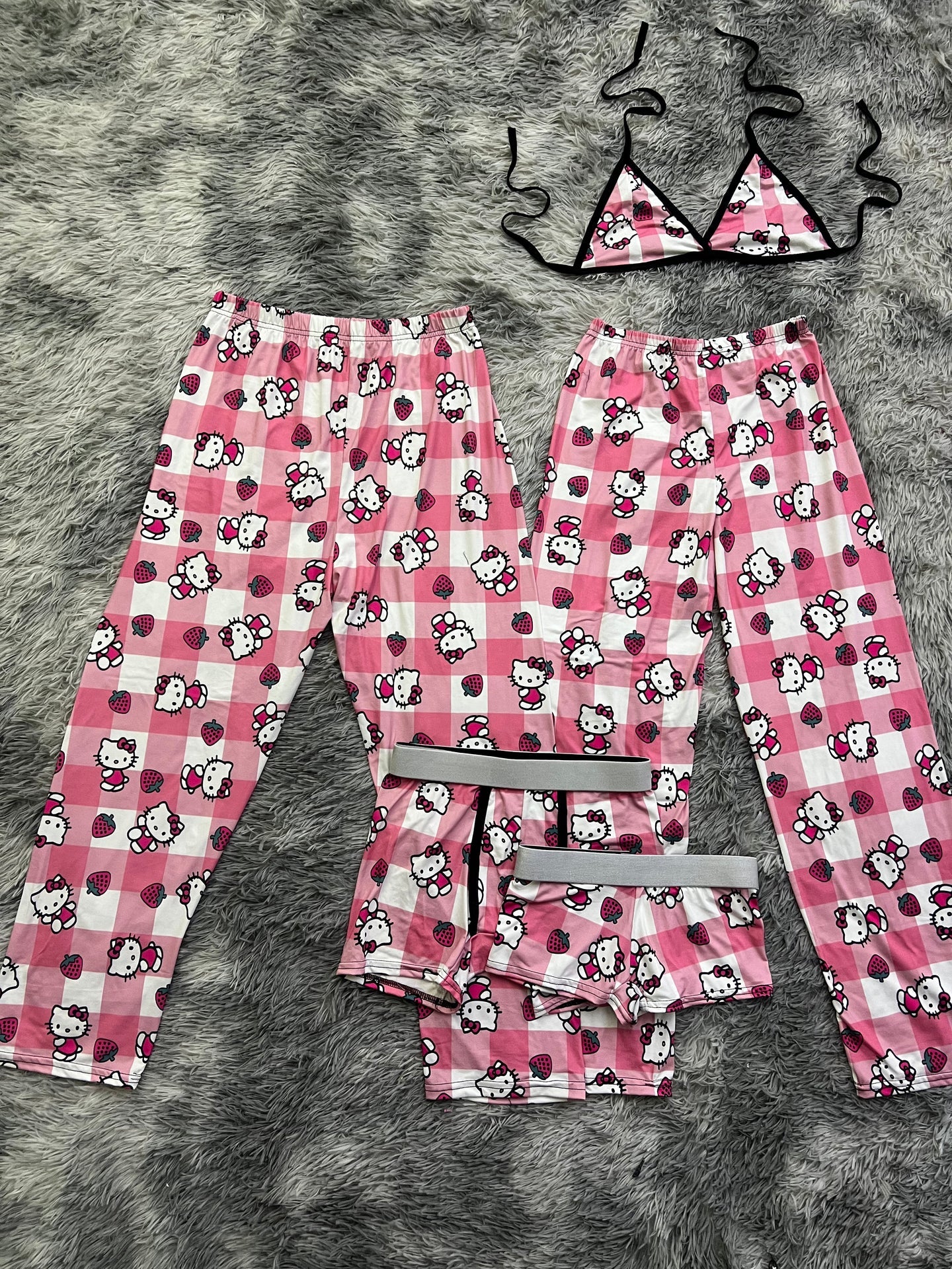 Hello Kitty Pink Picnic 5 piece pajama set 🐱💖