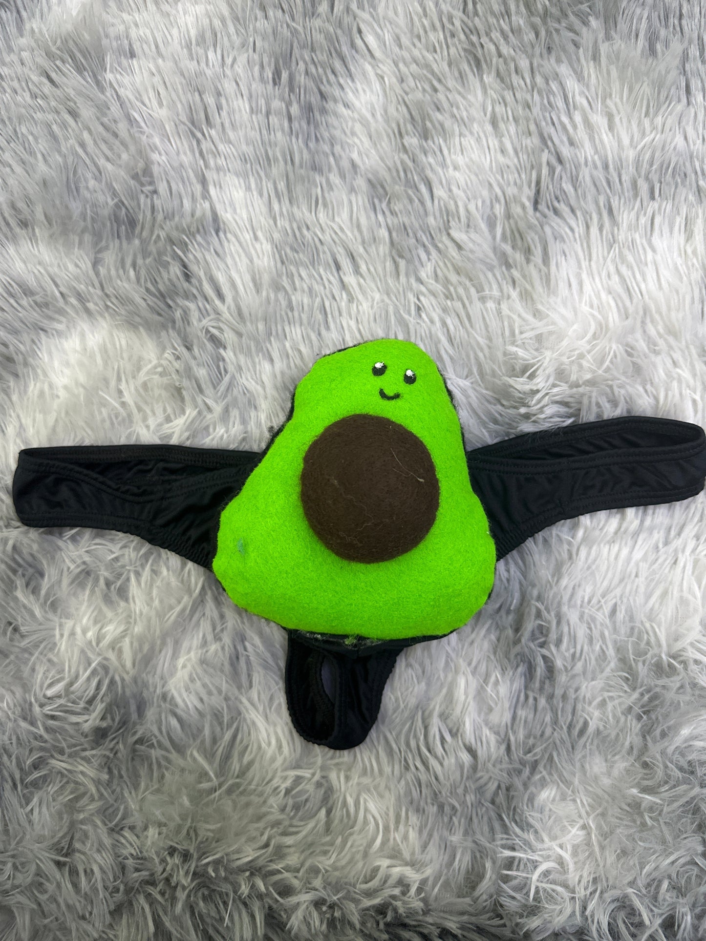 Avocado Motif Thong For Women Soft Cotton