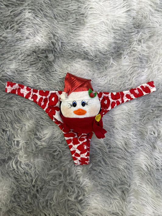 Pinguino Navidad Tanga De Broma