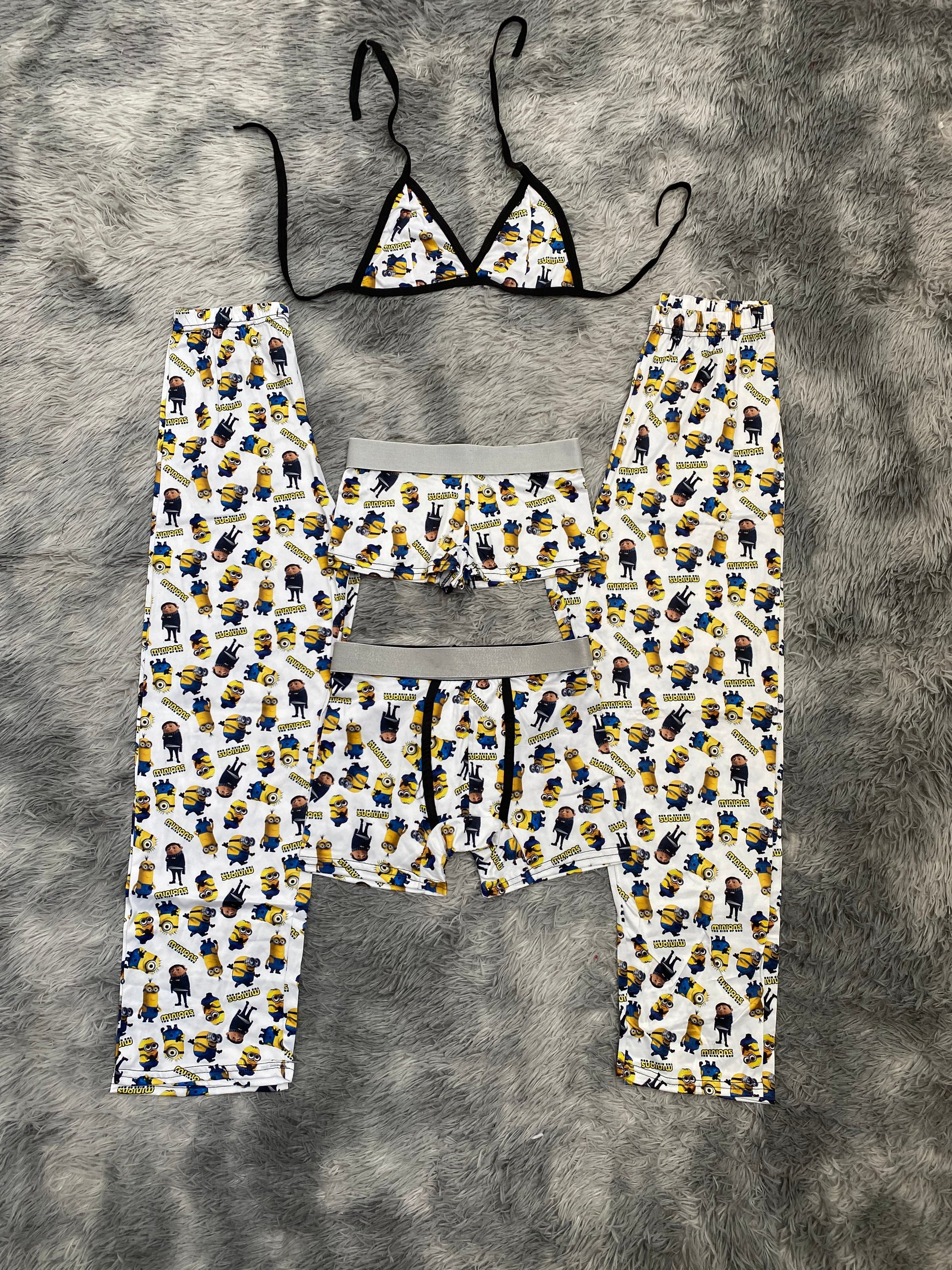 Minions y Gru pijama 5 piezas - Fundies