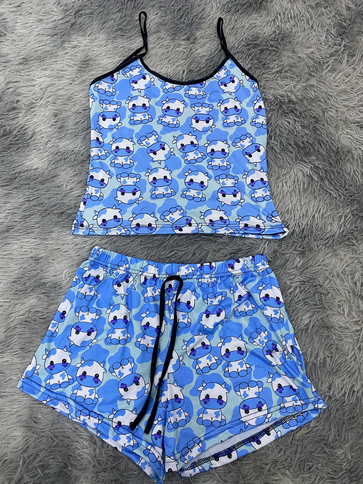 Vaca Azul Blusa Short