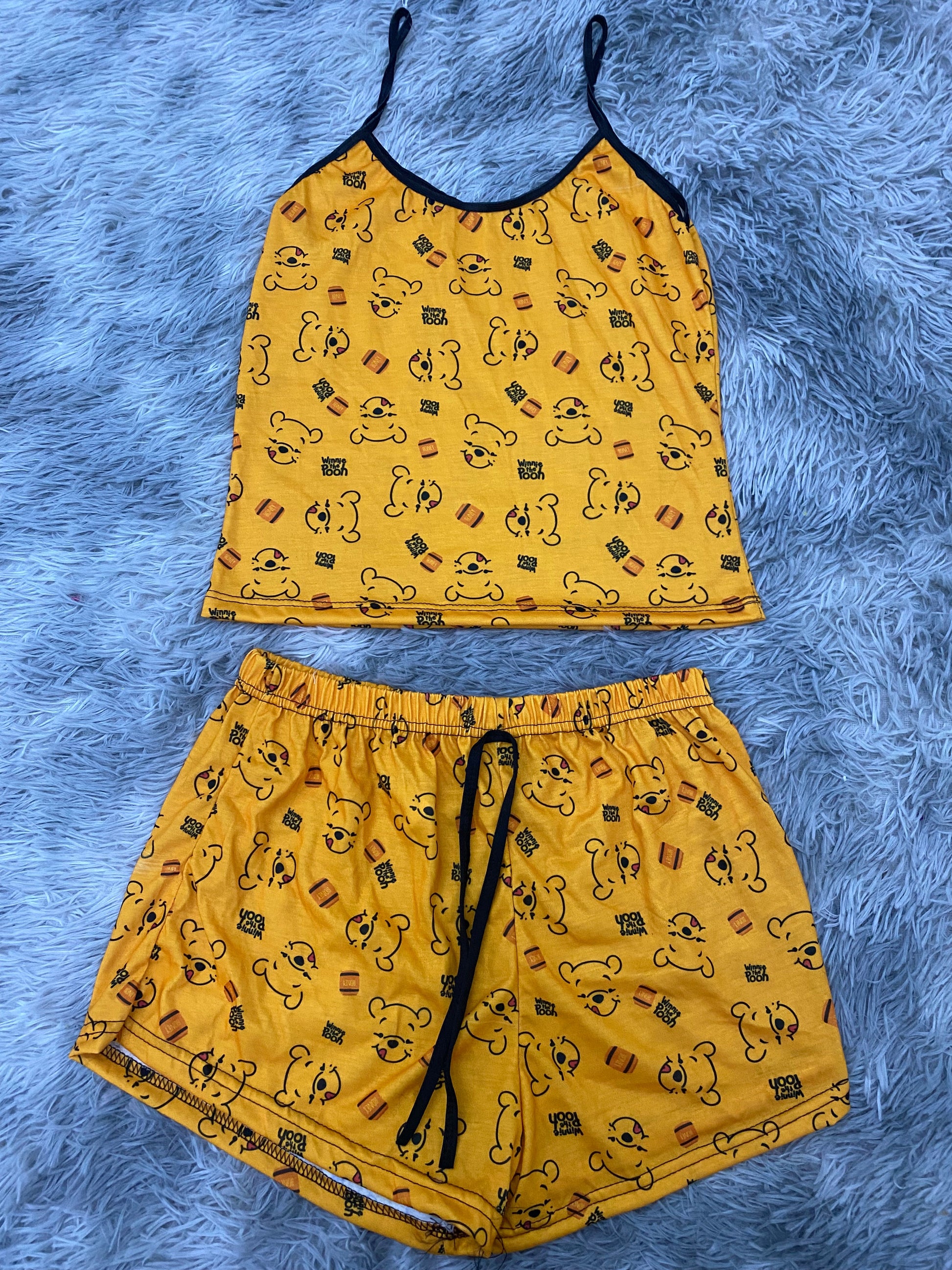 Winnie Pooh blusa con short - Fundies